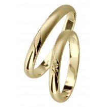 Zlatý snubní prsten AMALIA (Ž)