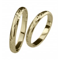 Zlatý snubní prsten CASIA (Ž)