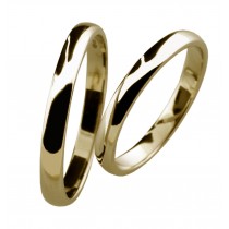 Zlatý snubní prsten CATARINA  (Ž)