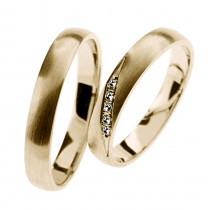 Zlatý snubní prsten CINTIA (Ž)