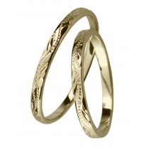 Zlatý snubní prsten CLAUDIA (Ž)