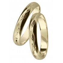 Zlatý snubní prsten DIANA  (Ž)