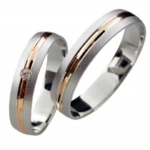 Snubní prsten JUANA (B+Č)