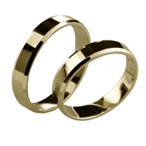 Zlatý snubní prsten MAYA  (Ž)