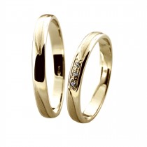 Zlatý snubní prsten OLIVIA (Ž)