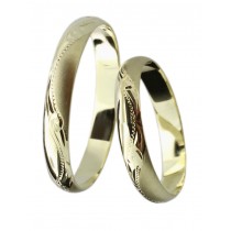 Zlatý snubní prsten SUSAN (Ž)
