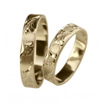 Zlatý snubní prsten YVONNE  (Ž)