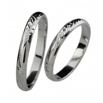 Stříbrný snubní prsten CASIA