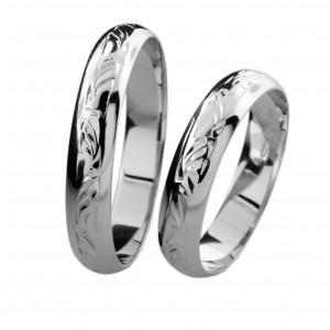 Stříbrný snubní prsten DALIA