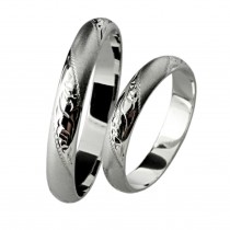 Stříbrný snubní prsten ELIZABETH