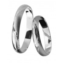 Stříbrný snubní prsten SUSAN