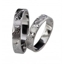Stříbrný snubní prsten YVONNE